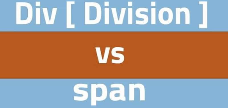 div and span HTML - Difference between block and linear tags | Learn HTML | The div and span tags do not have any special meaning, only that the first one is defined as a block element and the second is a line element