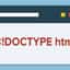 DOCTYPE HTML5 Definición de Tipo de Documento ¿Qué es? | Aprender HTML | Al diseñar una página Web, se indica con un código denominado DOCTYPE html (Document Type Definition DTD), que se sitúa al inicio del documento HTML