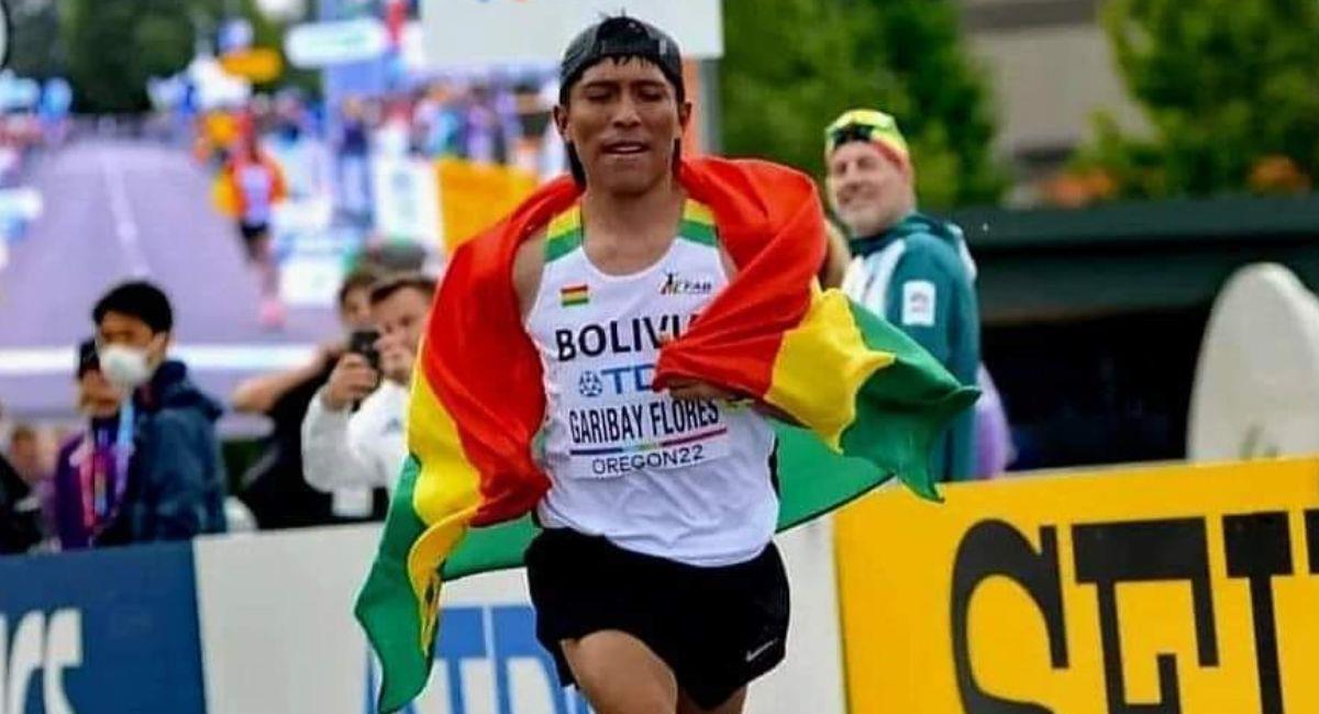 Garibay será el último representante boliviano en participar en los Juegos Olímpicos París 2024. Foto: Facebook Eduardo Del Castillo Del Carpio