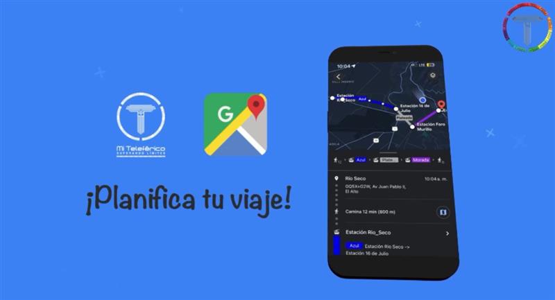 Podrás planificar tus rutas en el Teleférico de La Paz a través de Google Maps