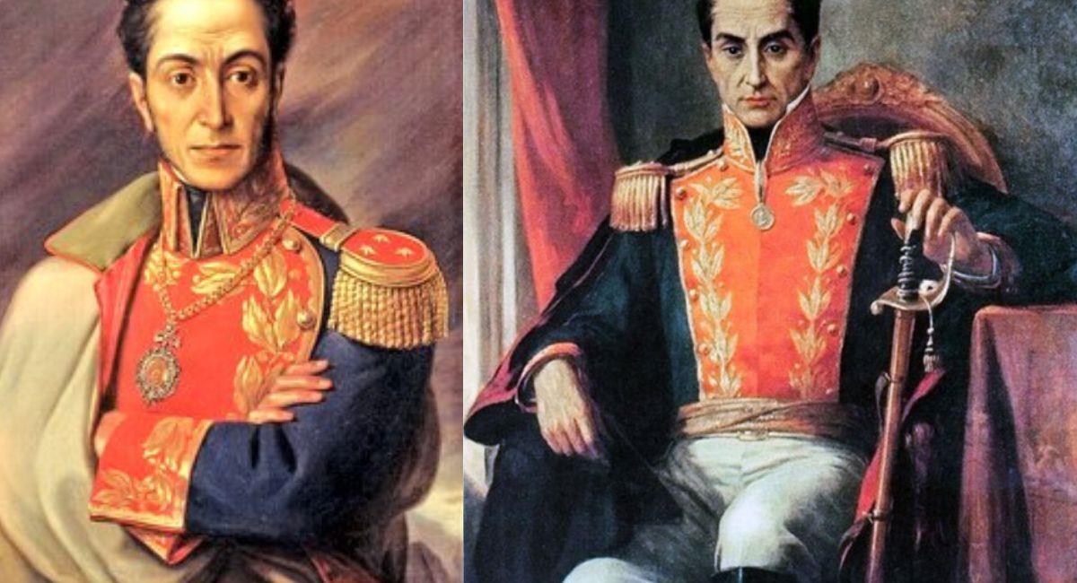 Simón Bolívar constituyó la nueva República en Bolivia tras la liberación. Foto: Twitter Captura @geografiavzla|@evoespueblo