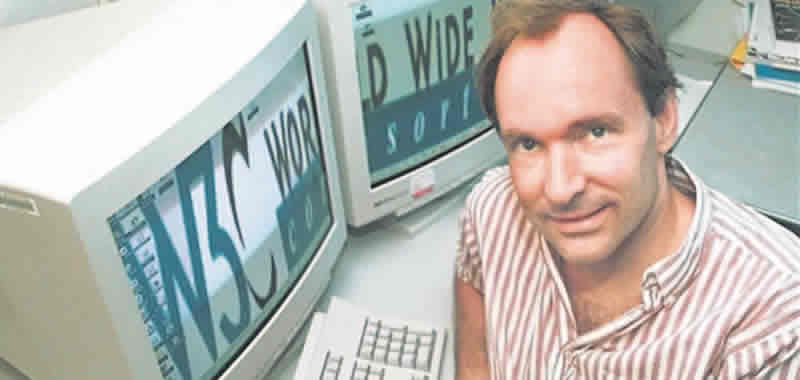 Tim Berners-Lee - Creador de HTML y Padre de la Web | Biografía Informáticos | Fundador director del World Wide Web Consortium (W3C), que supervisa el desarrollo continuo de la Web. Es conocido como el Padre de la Web